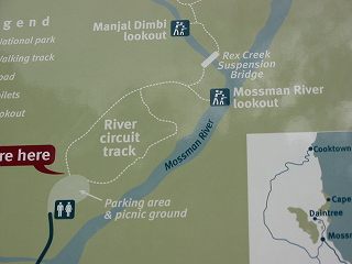 モスマン渓谷のトレッキングコース